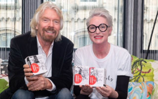 Richard Branson and Celia