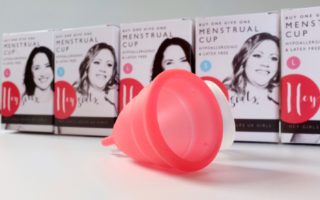 Hey Girls - Row of Menstrual Cups