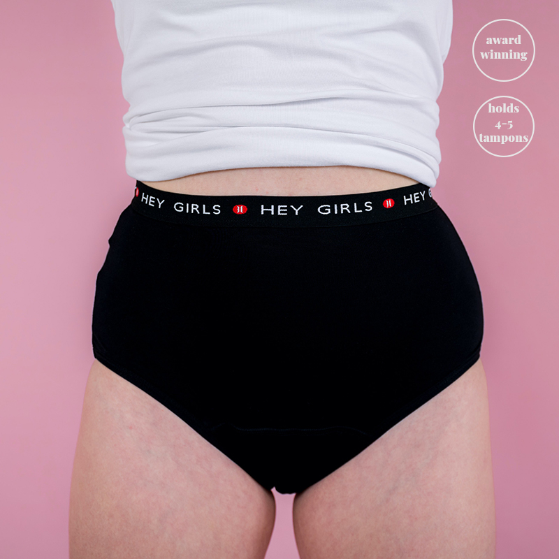 Black Cherry Period Pants Hey Girls UK