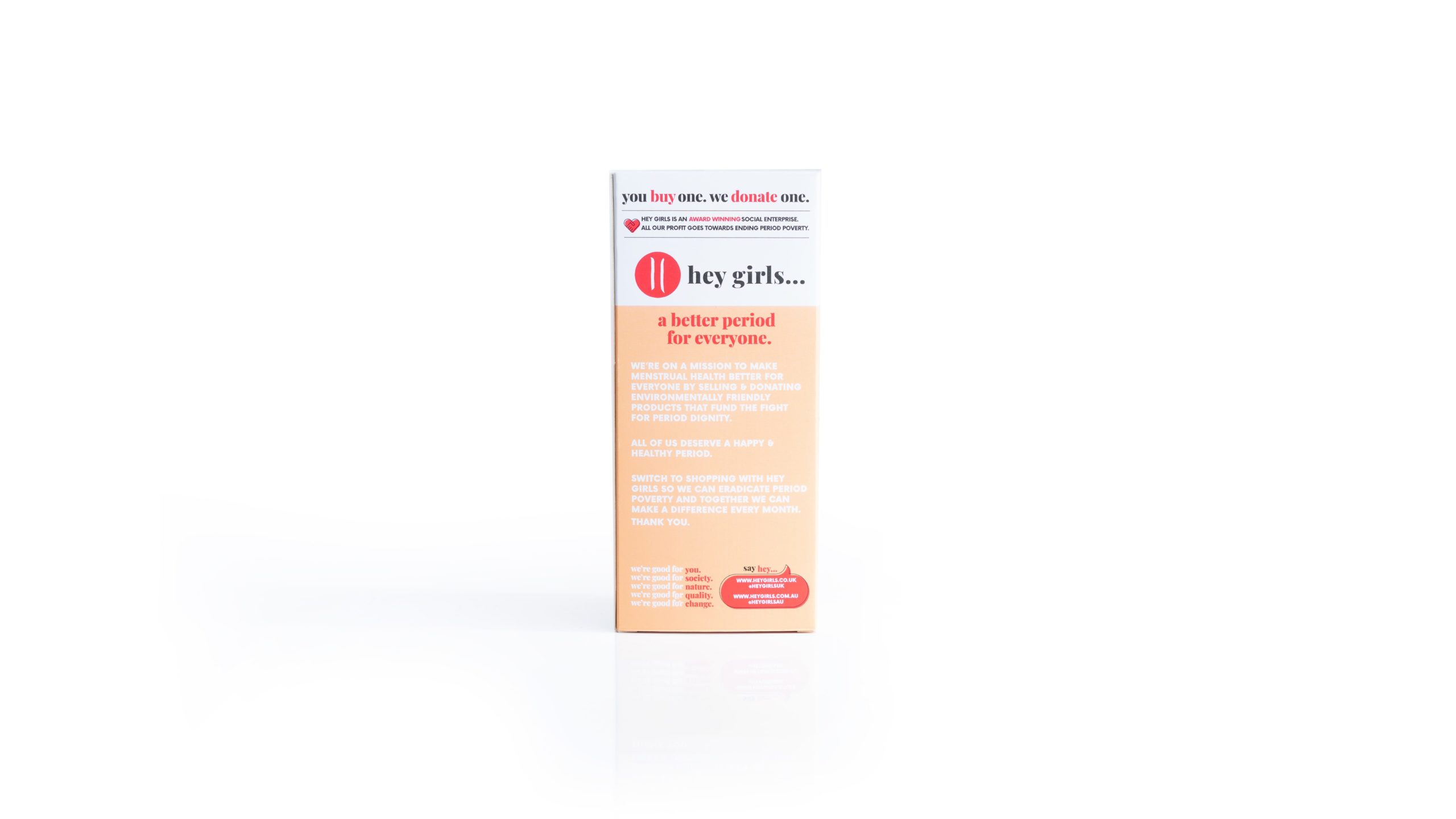 Cardboard Applicator Tampons - Regular - Front